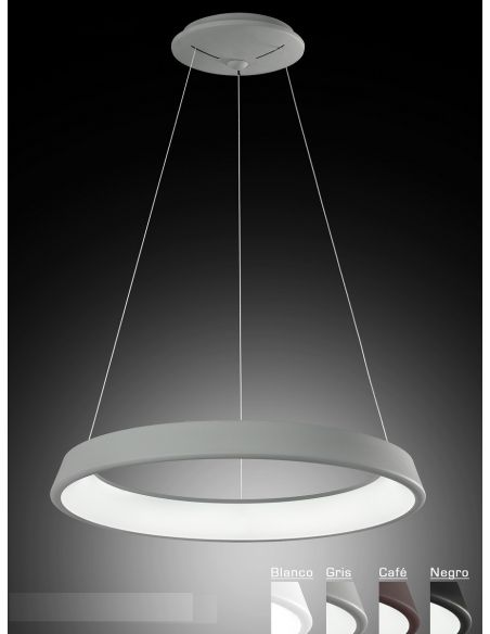 Lámparas Pantalla Gris