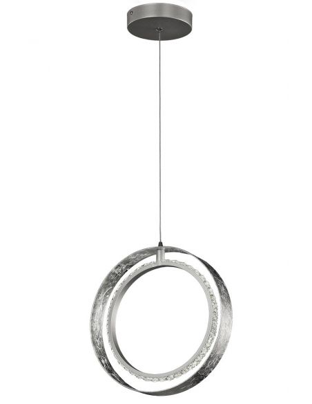 lampara colgante pan de plata