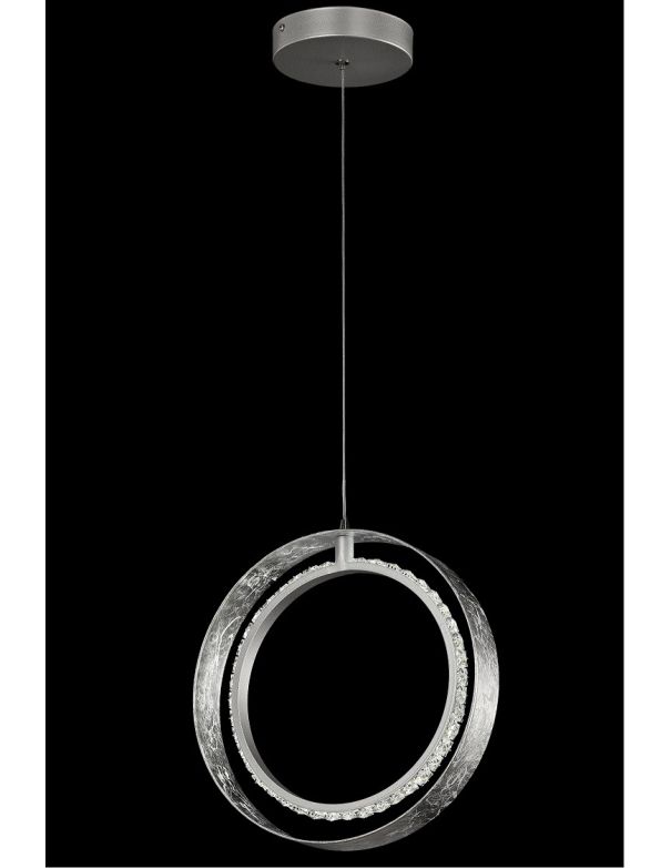 lampara colgante pan de plata