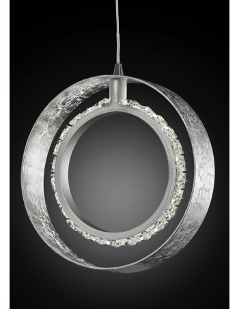 lampara colgante pan de plata