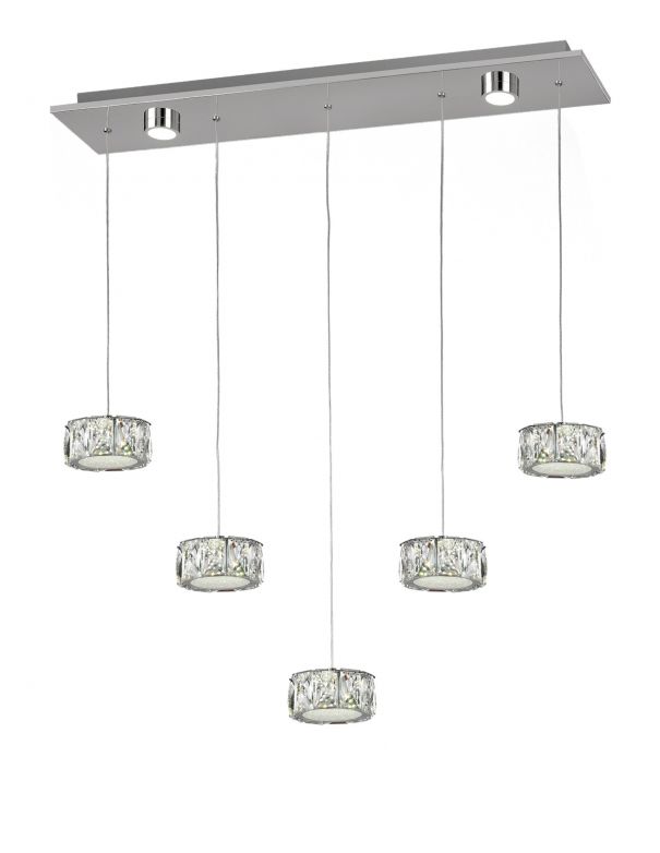 Luz de techo con tulipas