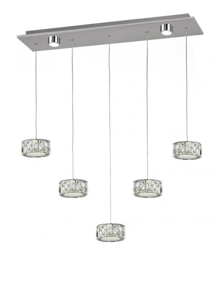 Luz de techo con tulipas