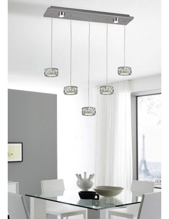 Luz de techo con tulipas