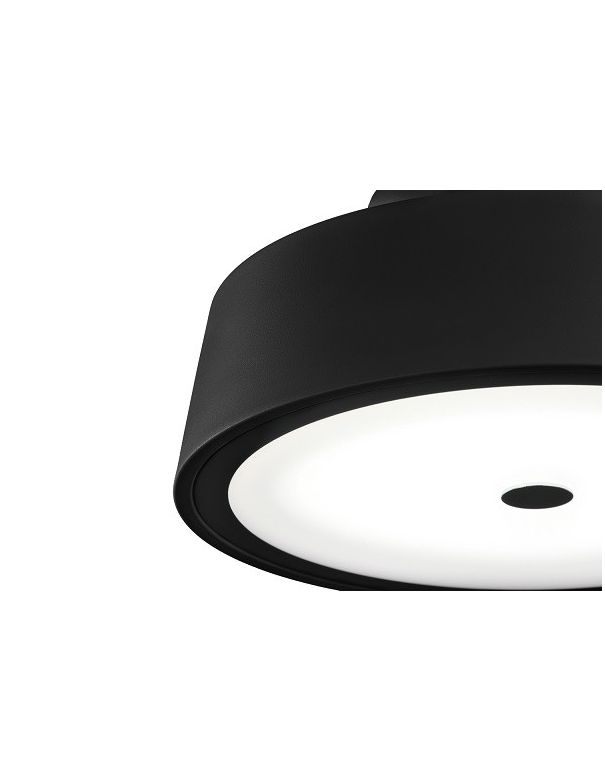 Lámpara Hall Pantalla Negra