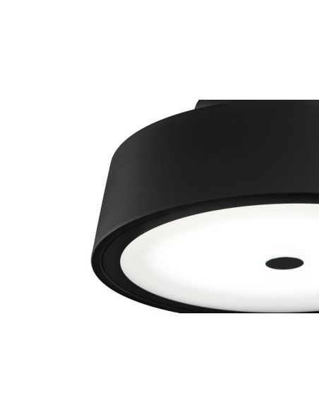 Lámpara Hall Pantalla Negra