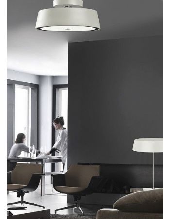 Lámparas Techo Pantallas blancas