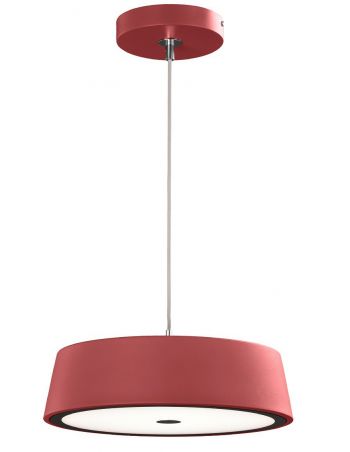 lampara de diseño roja