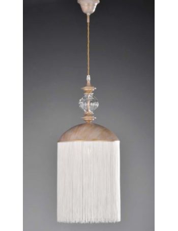 Lámpara Clásica con Flecos