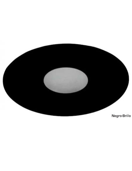 Empotrable Cristal Ciego Negro