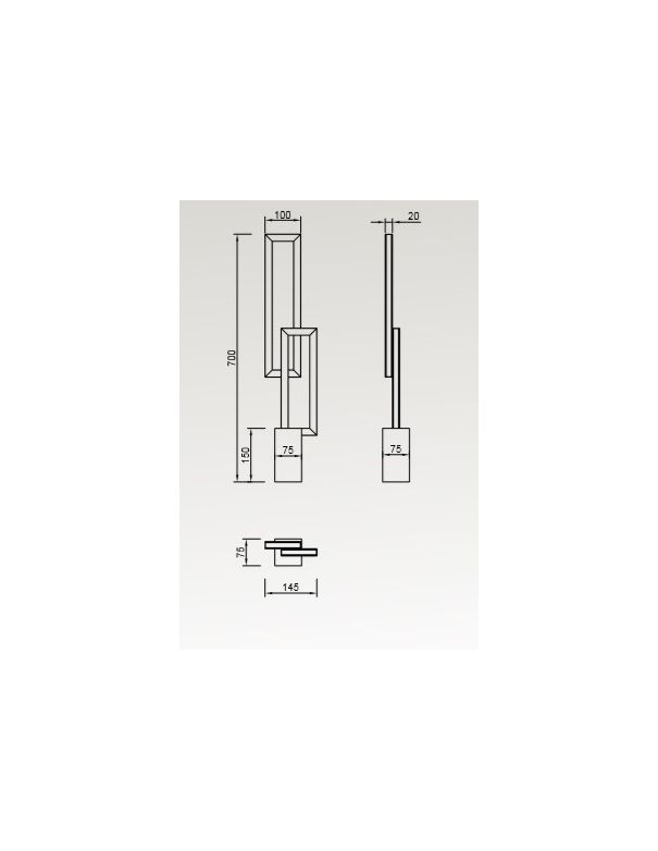 Lámpara Mesa Mural Mantra