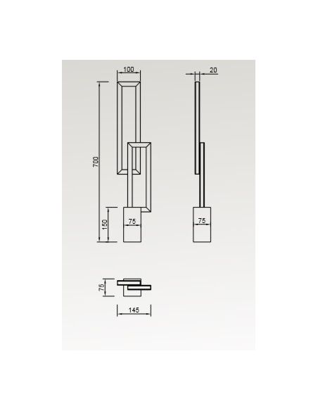 Lámpara Mesa Mural Mantra