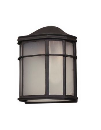 Aplique de Exterior de Aluminio Negro