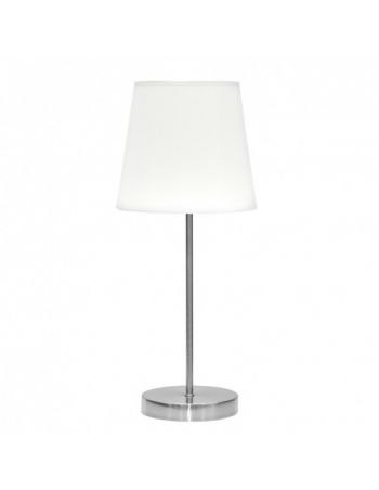 sobremesa niquel blanco