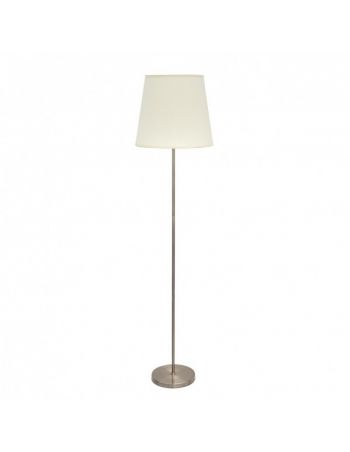 lampara de pie de metal dorado