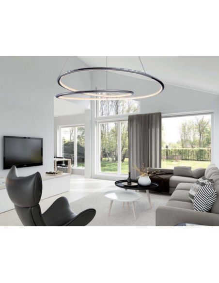 Aplique de Pared Lacado Rojo