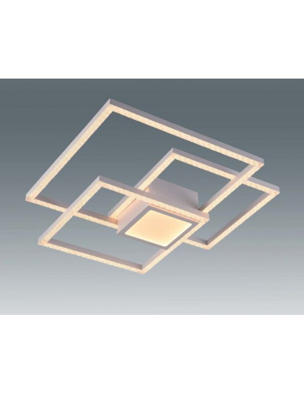 plafon led con mando que regula el color de la luz y la intensidad