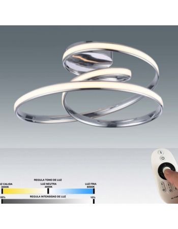 plafon con control electronico del led