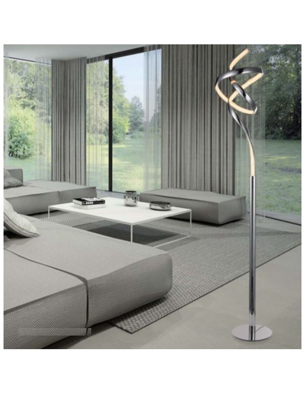 pie de salon entrelazado