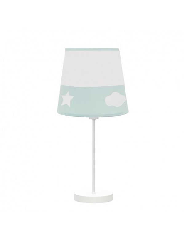 Outlet Lámparas de Mesita Verde Agua