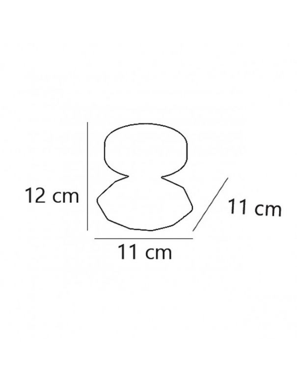 Lámpara 4 luces DALI