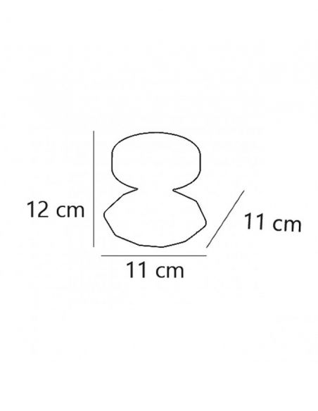 Lámpara 4 luces DALI