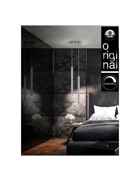 Lámpara Varas Cromo Schuller