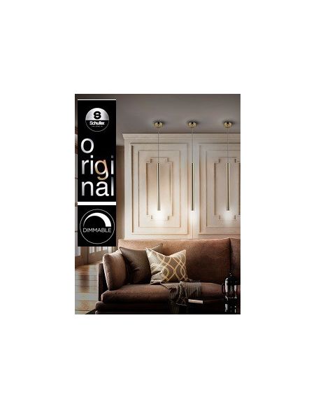 Lámpara Varas Oro Schuller