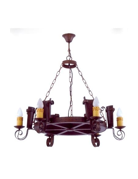 Lámpara Rústica Bajo Consumo