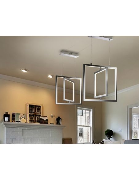 Lámpara Cuadrados Schuller