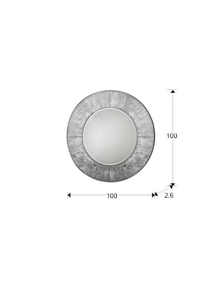 Espejo Aurora Redondo Schuller