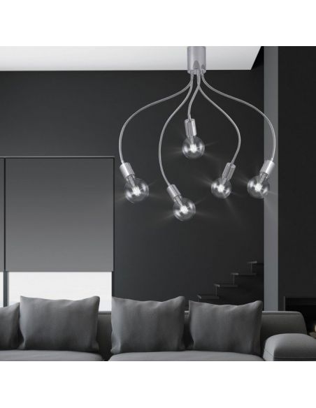 Plafón 5 Luces Melisa AJP