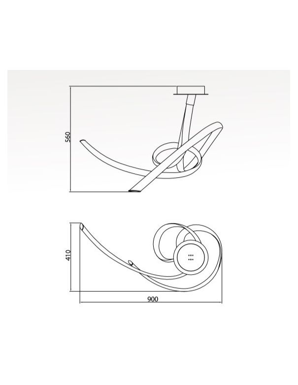 Lámparas Mantra Plafones