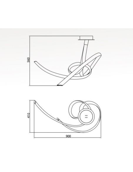 Lámparas Mantra Plafones
