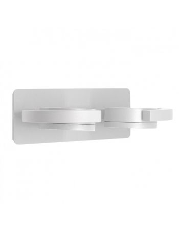 Aplique Iguazú Blanco 2 Luces