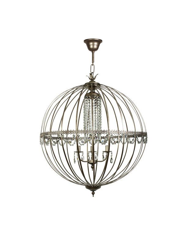 Lámpara Esférica 90 cm Múltiples Acabados