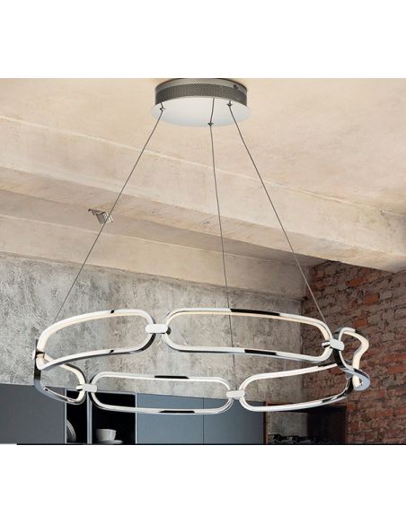 Lámparas Colette Cromo