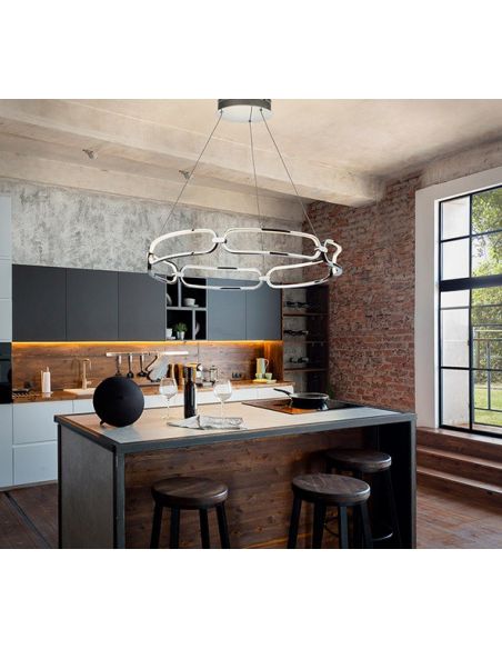 Lámparas Colette Cromo