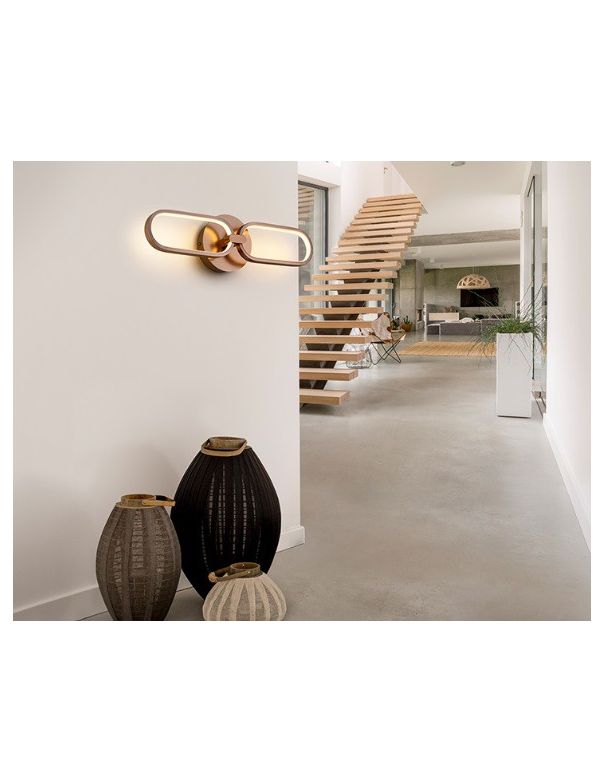 Aplique de Pared Colette Dorado