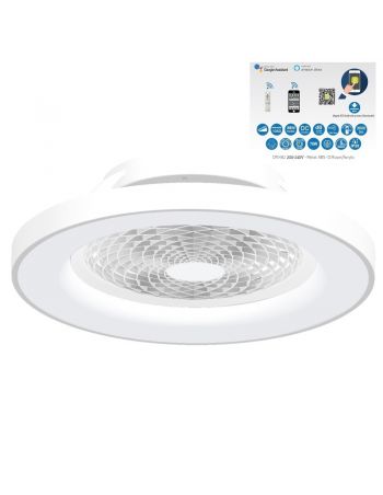 Ventilador de techo compatible con 2025 alexa