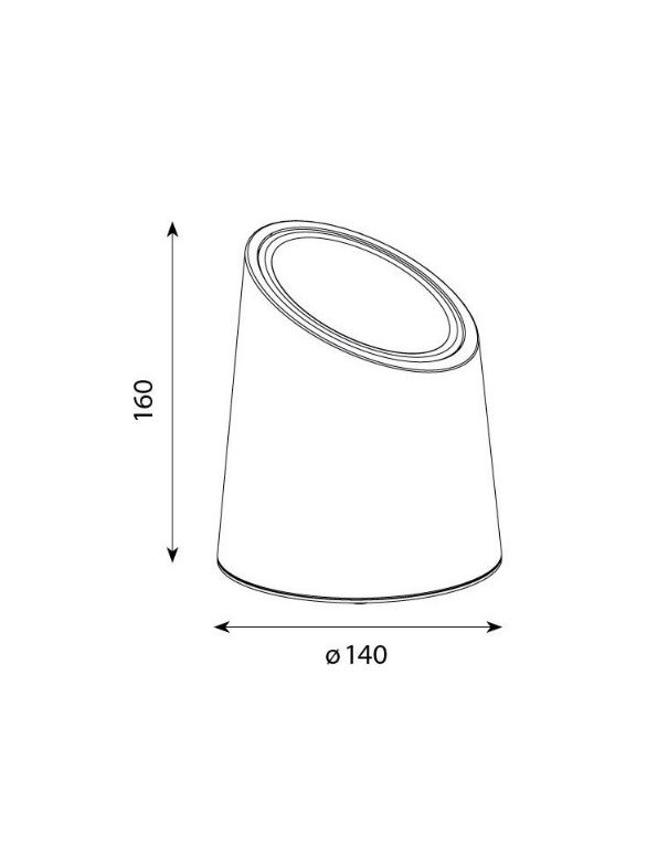 Lámpara de Tierra Taos Exterior
