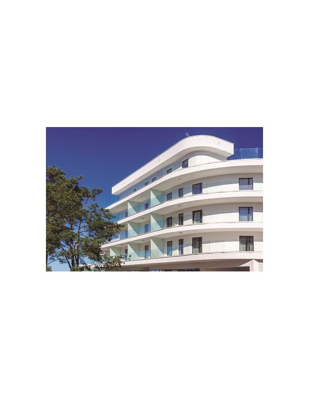 Aplique Exterior Bachelor Mantra  Blanco