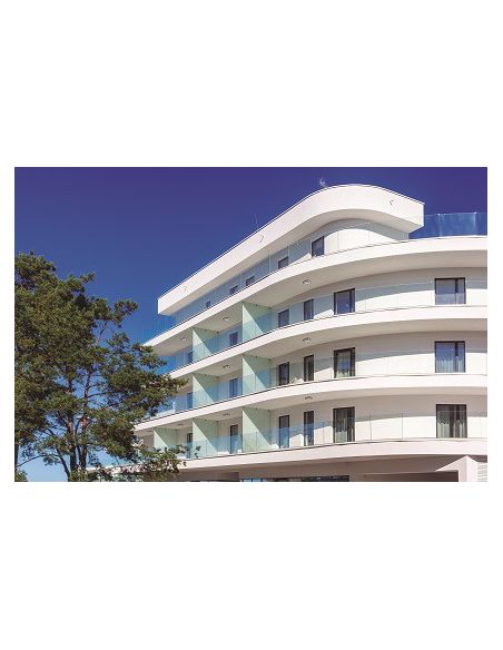 Aplique Exterior Bachelor Mantra  Blanco