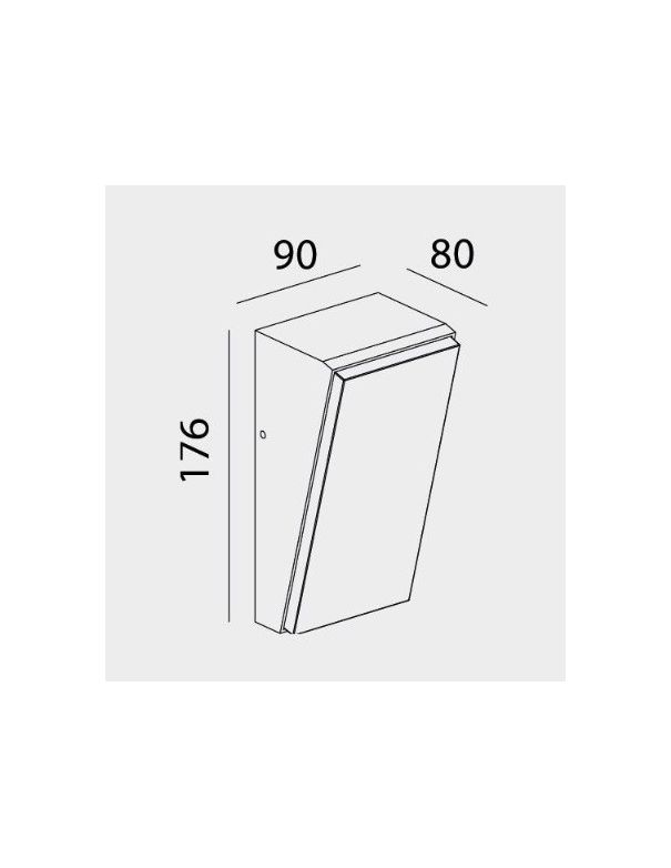 Aplique Luz al Frente y Abajo