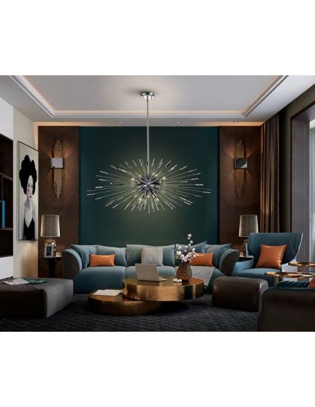 Lámpara Evasión Cromo Schuller