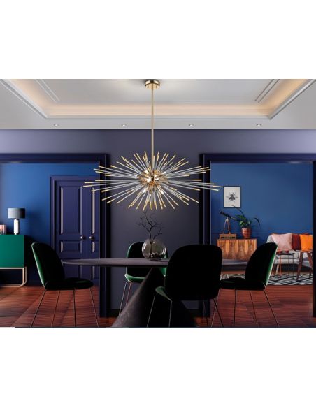 Lámpara Evasión Oro Schuller