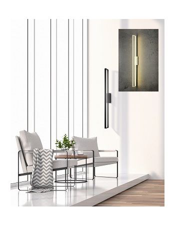 Aplique Urban Alto 99,5 cm Blanco o Negro