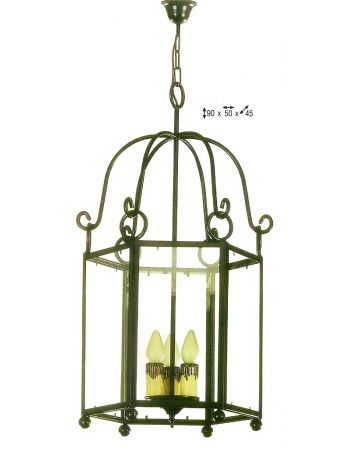 Farol de colgar 4 luces