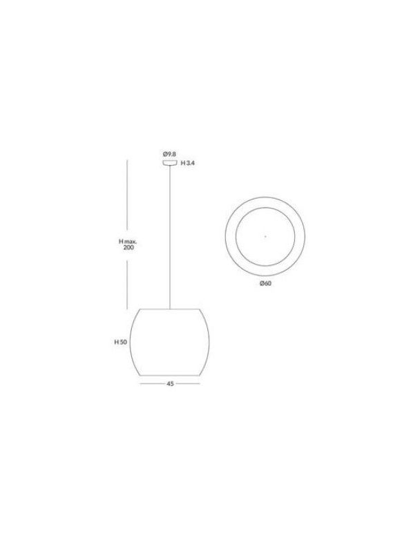 Lámpara de Colgar Poma FM Iluminación