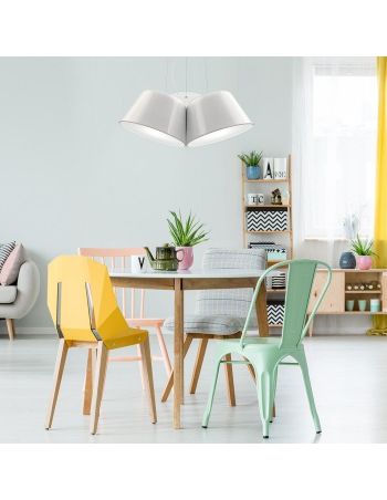 Lámpara Sento Colgante 45 cm Blanco o Negro