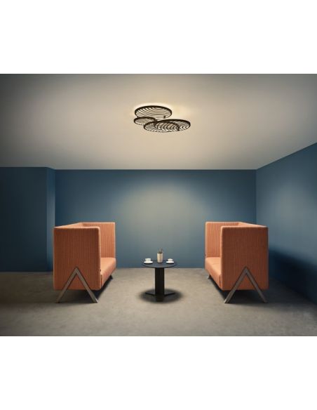 Plafón Collage Mantra Negro